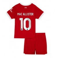 Liverpool Alexis Mac Allister #10 Koti Peliasu Lasten 2023-24 Lyhythihainen (+ Lyhyet housut)